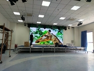 Exhibición de pared video interior de la pantalla HD de la unidad audiovisual P2.5 LED de la etapa para el confere de alquiler de la feria profesional de la publicidad del alquiler