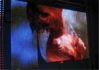 Pantalla LED de la cortina de la exposición SMD5050 P37.5 de la alameda de compras, pantalla video del LED