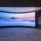 La instalación fija llevada flexible interior de la exhibición de p4 128*256m m llevó la pantalla video del anuncio de la pared