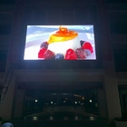 Pantalla de visualización llevada gigante de la prenda impermeable fija al aire libre a todo color video de la pared del estadio de fútbol P6 SMD HD de los tableros de publicidad