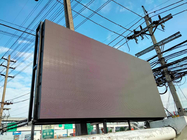 Pantalla a todo color de la pantalla LED de Digitaces de la cartelera fija al aire libre de alta calidad de la instalación P8