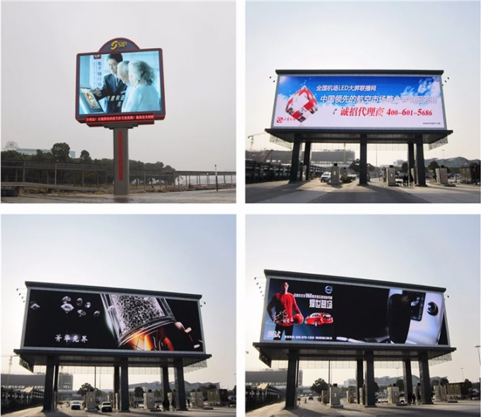 Multi - canalice la publicidad de soluciones del márketing del alto brillo 6000cd Digitaces de las pantallas del LED