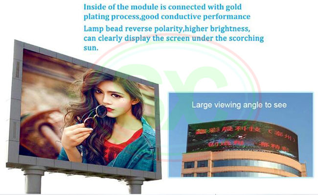 Brillo de los liendres de las pantallas de visualización de la publicidad al aire libre de Digitaces P8 5000-10000