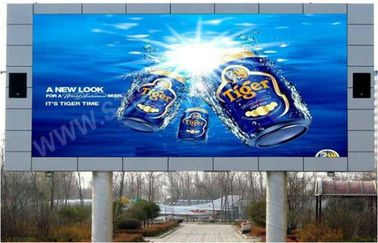 P31.25 DIP exterior de color completo LED pantalla de publicidad 1R1G1B Alto brillo