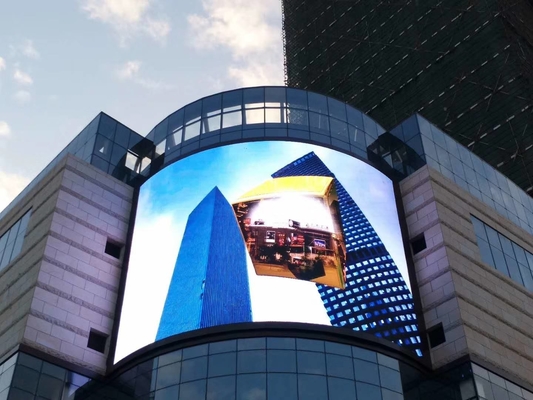 Al aire libre de P8 SMD 960x960m m fijada instalan la publicidad de la pantalla LED/de la pantalla con la echada 8m m del pixel