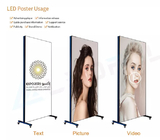 Pantalla de visualización interior del espejo del cartel de la publicidad LED de P1.8 P2 P2.5 Digitaces