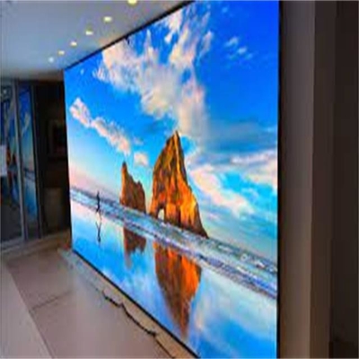Pantalla LED de publicidad de fibra de carbono IP65 con 8 mm de píxeles con brillo ajustable