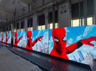 Pantalla LED interior fija P3 576x576m m en pantalla grande para el aeropuerto de la tienda del estudio