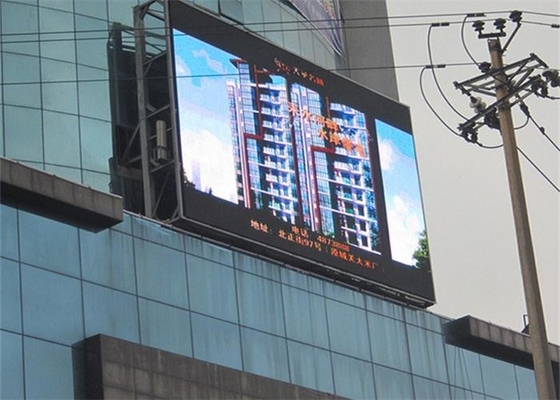 P6 Exterior pantalla LED a todo color de ahorro de energía cartelera publicitaria