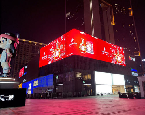 Buen precio La cartelera de publicidad a todo color de SMD3535 LED firma la pantalla LED al aire libre de Digitaces P10 en línea