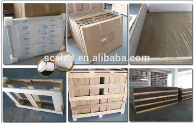 Unidad de visualización LED a todo color exterior comercial P20 10000cd Brillo de la pantalla LED a todo color interior