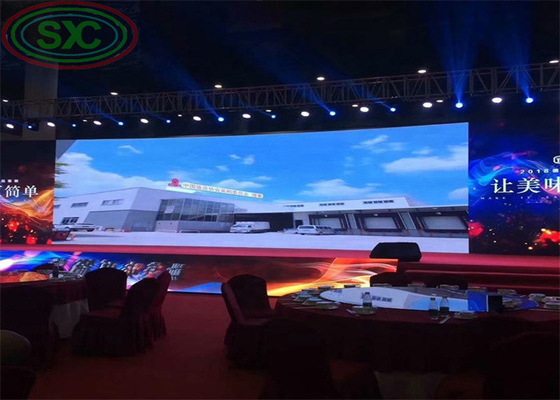 Inmensa pantalla de LED de fundición a presión de aluminio de 500 * 1000 cm de interior LED pantalla LED cartel