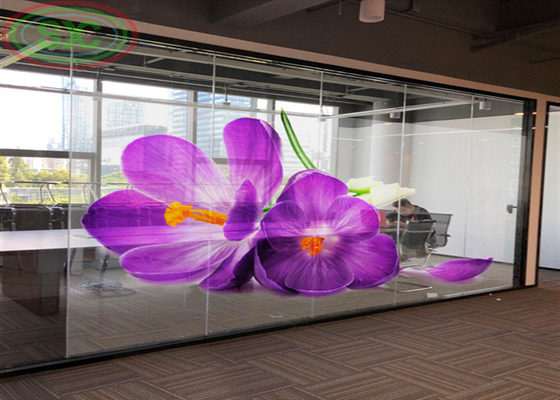 G3.91-7.82 pantalla LED transparente LED de pared LED cartel de anuncios