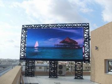 Pantalla LED de color completo P8 para exteriores IP65 1024*1024mm gabinete 7000cd / m2 Pantalla LED de color completo