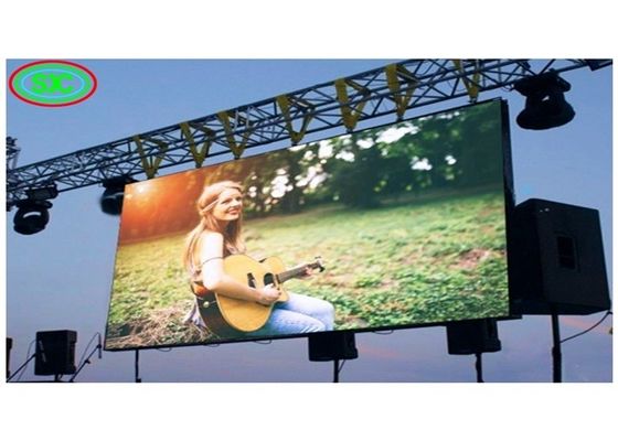 Buen precio Pantalla LED a color para exteriores P6, paso de píxel de 6 mm, IP65 en línea