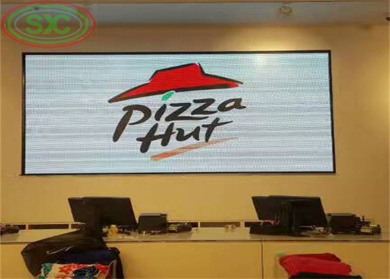 Instalación fija de TV de oficina de pared LED para interiores P3, P4, P5 pantalla LED para reuniones