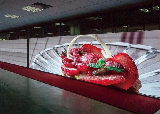 3 en 1 SMD P1.56 pantalla LED digital para interiores RGB a todo color peso ligero de aluminio fundido a presión