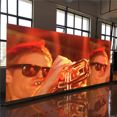 Unidad de visualización LED a todo color exterior comercial P20 10000cd Brillo de la pantalla LED a todo color interior