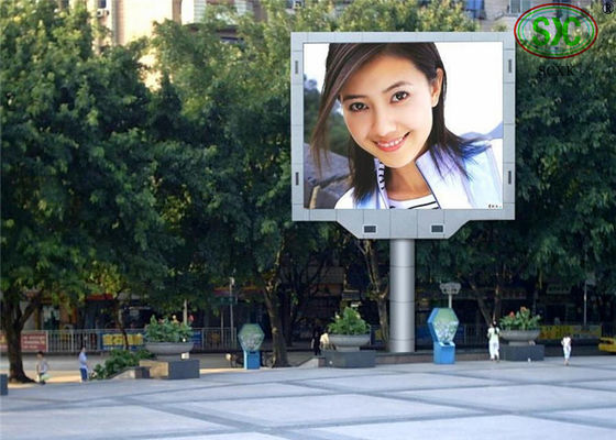 Buen precio Pantalla LED a todo color exterior impermeable al agua P10 1R1G1B con larga distancia de visión en línea