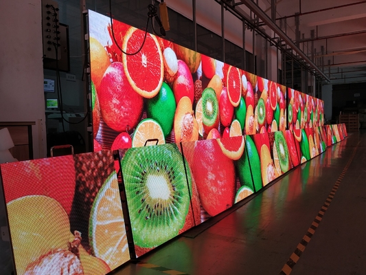 Las pantallas de aluminio fundido a presión P3.91 LED para interiores satisfacen las necesidades comerciales con pantallas de alta definición