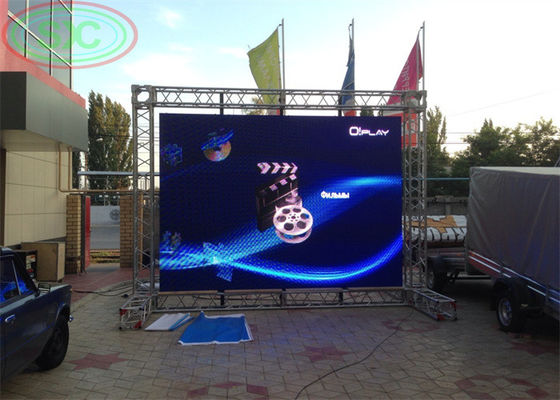Display LED de alquiler personalizable pantalla LED de escenario con 14-16 bits de nivel gris y 110-220VAC de voltaje de trabajo