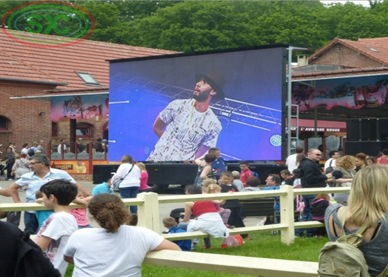 Escenario de fondo pantalla LED exterior LED mostrar todo el equipo ensamblar fácil