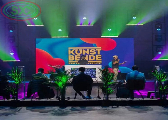 Alquiler de alta definición Instalación rápida Panel LED móvil para eventos en interiores