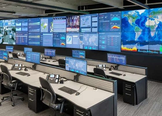 Panel LED portátil de color completo en interiores P3.91 gabinete con pantalla de panel led de suministro de energía Meanwell