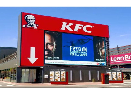 la pantalla LED a todo color al aire libre P10 de 320*320m m impermeabiliza IP65 con modo de exploración 1/2s