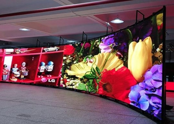 Alquiler de pantalla de publicidad LED exterior impermeable, P3.91 Tabla de pantalla LED a todo color MBI5124 de alta resolución