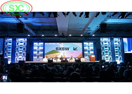 Buen precio Pantalla LED de alquiler en interiores de color completo con ángulo de visión de 140 grados y tasa de actualización por encima de 1920Hz para visuales suaves en línea
