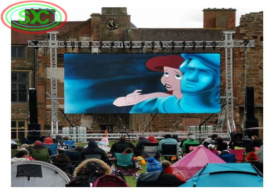 Liendres interiores a todo color del abve 5500 del alto brillo de la pantalla LED P5.95 para las actividades exteriores