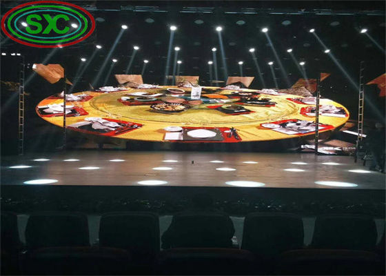 Pantalla LED a color para interiores, estable y duradera, con 100.000 horas MTBF y una frecuencia de actualización de 1920 Hz