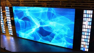 P3 Display LED de color completo en interiores para escenarios con fondo RGB