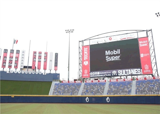 Pantalla LED para estadios P8 exterior impermeable a todo color tipo SMD HD de alto brillo