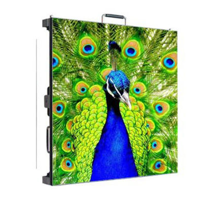 Pantalla LED SMD P2.5 de alto brillo, 3840Hz, tamaño de gabinete 640mm x 640mm, P1.25 COB