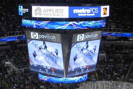 Pantalla deportiva COB P2.5 Indoor Display a todo color IP34 3G Control del sistema WIFI Resolución de 3840Hz