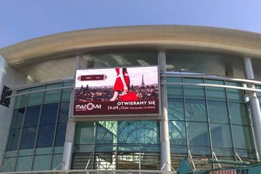 SMD P10 pantalla LED de publicidad pantallas LED 960 * 960mm luminosidad del gabinete 6000 5 años de garantía