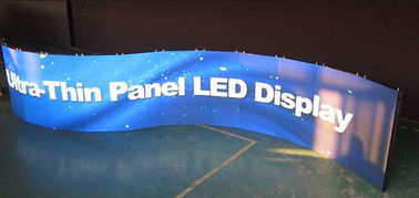 Pantalla LED P4 RGB para interiores Densidad de píxeles 62500, pantalla LED flexible SMD 3G WIFI para interiores con pantalla LED a todo color