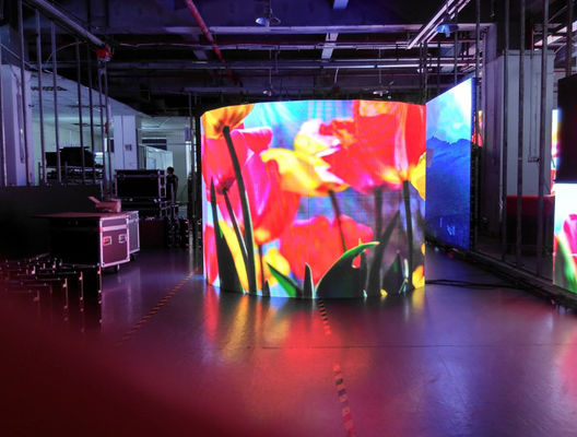 Pantalla LED RGB COB P1.5 para interiores, densidad de píxeles 62500, pantalla LED flexible SMD, 3G WIFI, pantalla LED a todo color para interiores