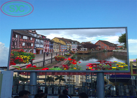 P8 pantalla LED exterior fija de ahorro de energía pantalla publicitaria SMD vallas publicitarias panel de visualización LED a todo color