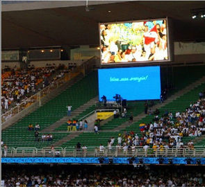 HD RGB Indoor Stadium Led Display SMD 3G Control Wifi, Brillo 800 pantalla de estadio LED