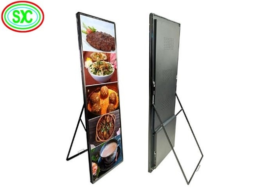 Pantalla LED de pie pantalla de espejo señalización digital pantalla a todo color a prueba de agua cartel LED