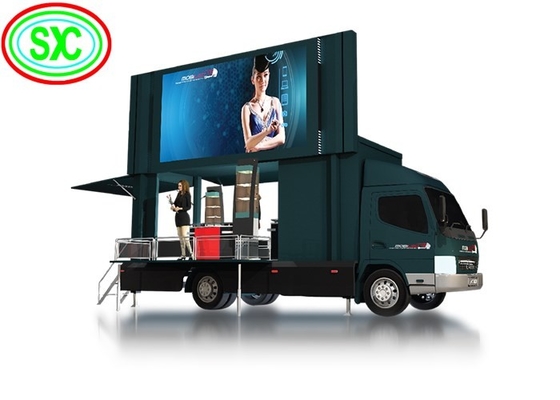 IP65 Video Digital Truck montado en pantalla LED de color completo 10 mm Pitch de píxeles