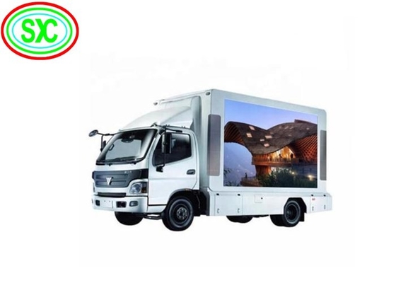 P6 Full Color Furgoneta para exteriores Camión móvil Publicidad LED Display LED Panel de vídeo del remolque