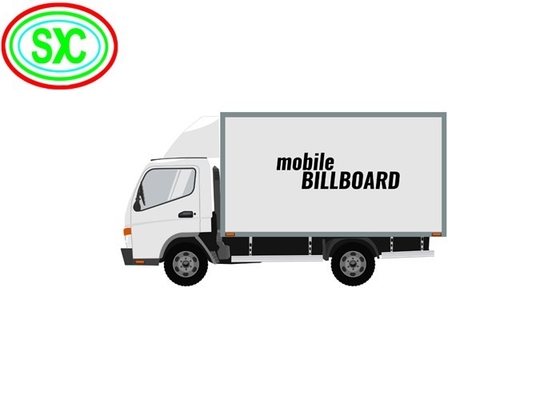 P6 Full Color Furgoneta para exteriores Camión móvil Publicidad LED Display LED Panel de vídeo del remolque