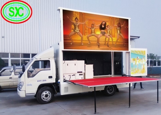 Pantalla LED móvil Easy Assemble P3 montada en camión para ventajas de producción en movimiento