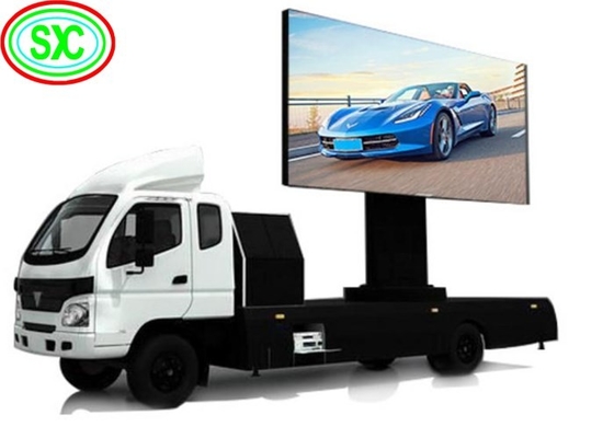 P10 Pantalla LED móvil a todo color / pantalla de vídeo LED exterior para publicidad
