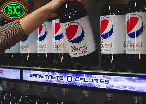 P1.875 COB Pantalla LED de 900x60mm 800cd/m2 para el comercio minorista