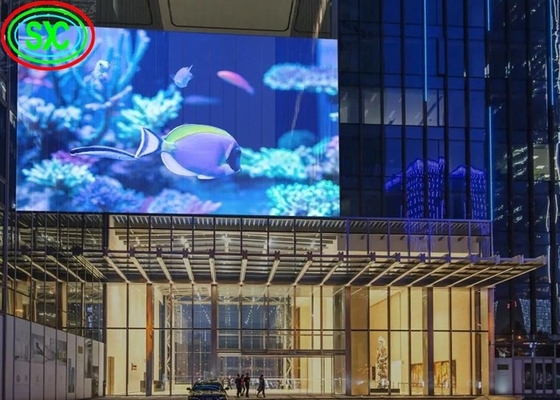 Pantalla LED transparente de alta resolución a todo color y impermeable SMD1921 3 años de garantía